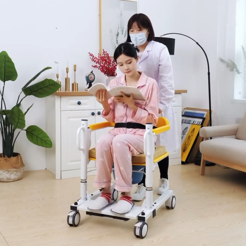 เก้าอี้หม้อถ่ายไฟฟ้าปรับความสูง Zuowei ZW389D (2)