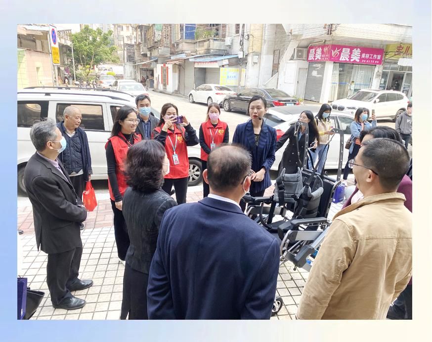 Demonstration of ZW518 gait training electric wheelchair