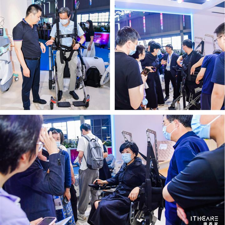 Experienced nursing equipment such as Intelligent gait training electric wheelchair.