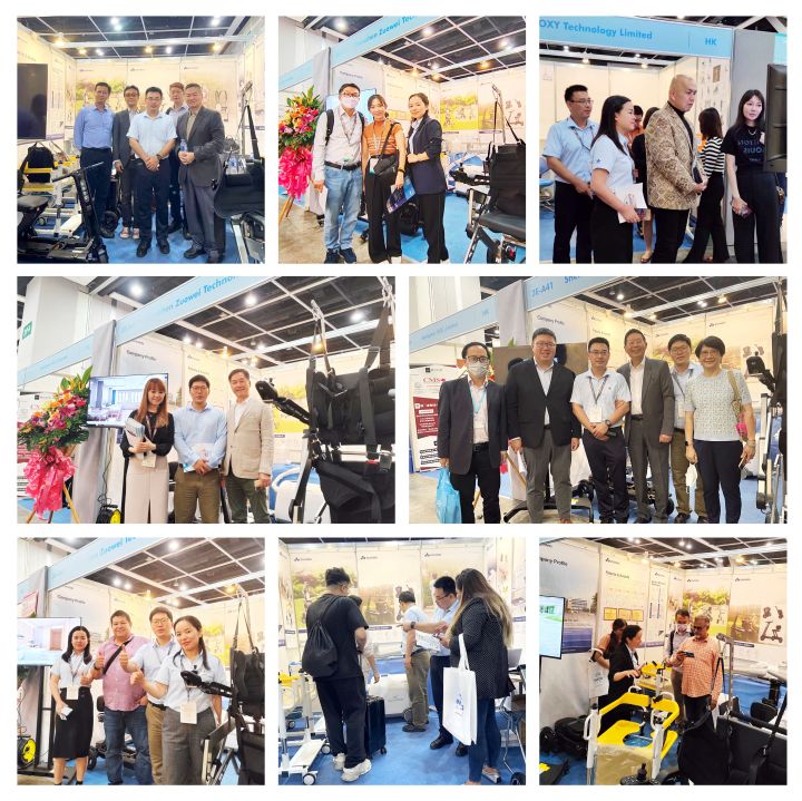 Intelligent nursing & rehabilitation products show at HKTDC Fair.