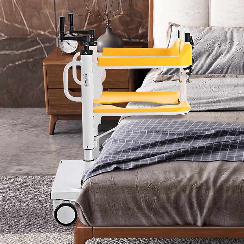 Manual Lift Transfer Chair Zuowei ZW366S For Elderly (2)