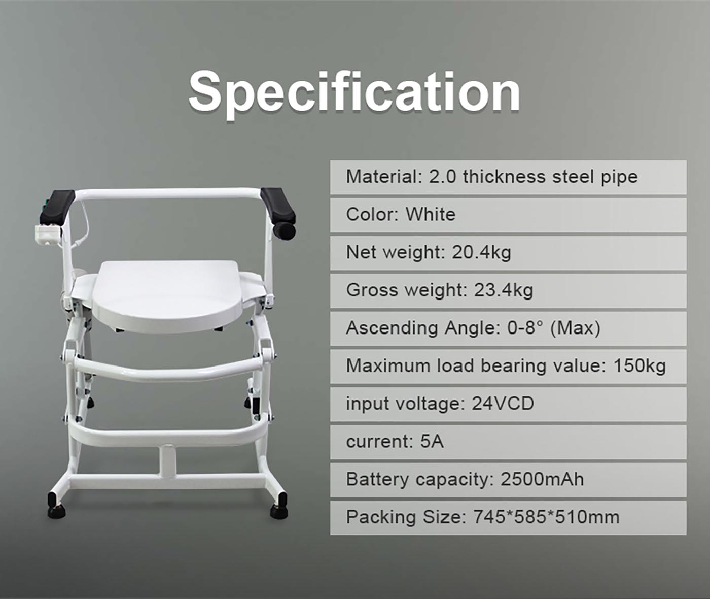 Toilet ChairZW266 เก้าอี้ยกชักโครก-5 (5)