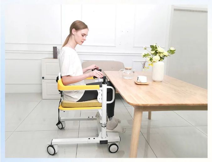 ZW366S manual crank lift transfer chair