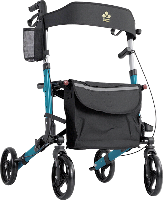 China ZW8318L Four-wheel Walker Rollator Manufacturer and Supplier